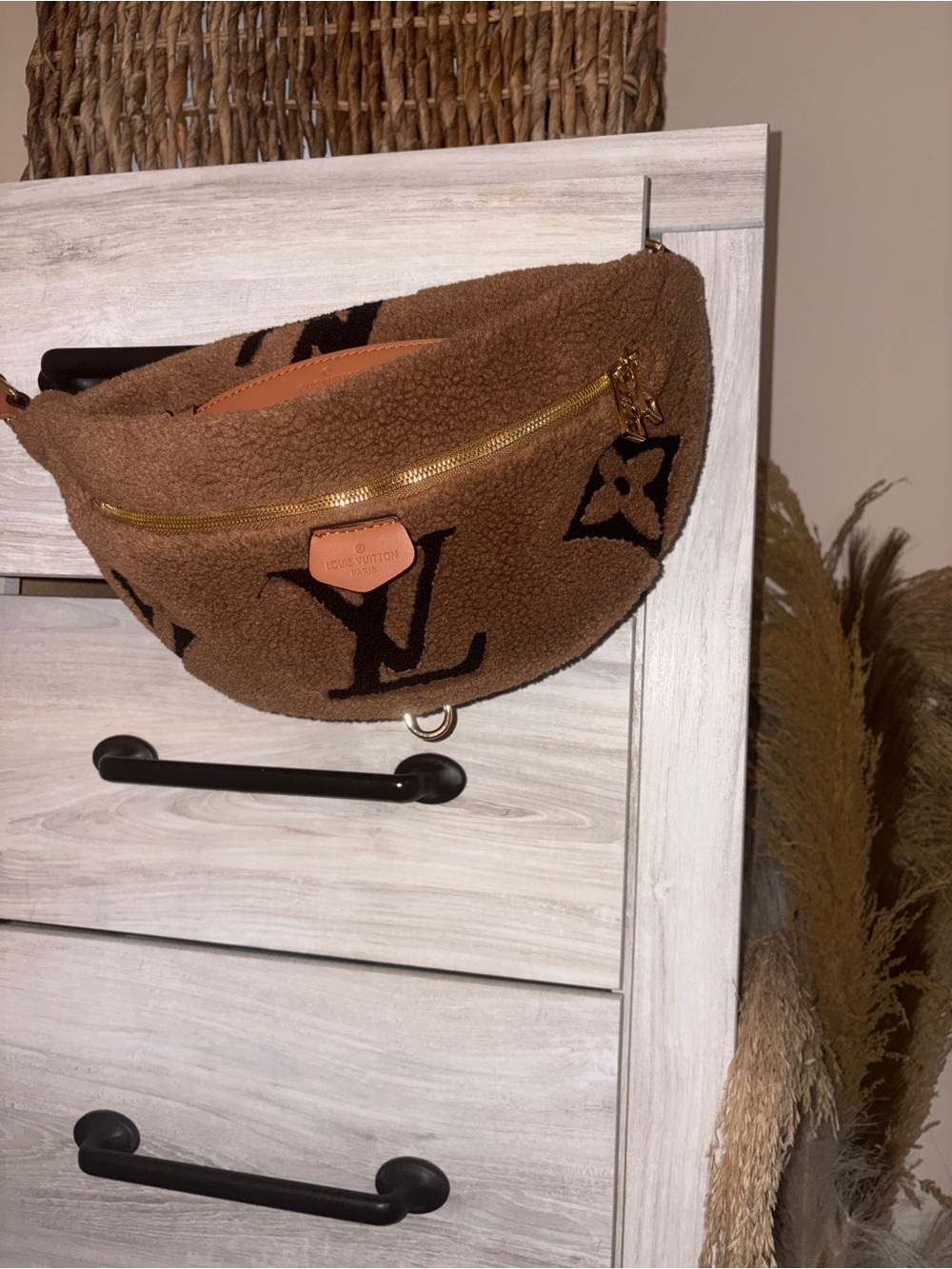 Louis Vuitton Brown Sherpa Monogram Belt Bag